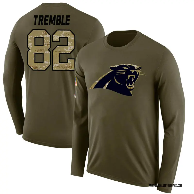 Tommy Tremble 2020 Salute To Service Performance T-Shirt - Black -  Tshirtsedge