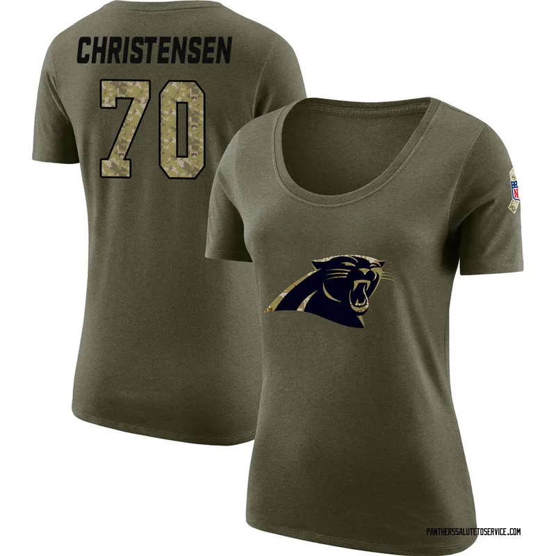 Brady Christensen 2020 Salute To Service Performance T-Shirt - Black -  Tshirtsedge