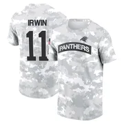 Youth Trenton Irwin Carolina Panthers Camo Arctic 2024 Salute to Service Performance T-Shirt